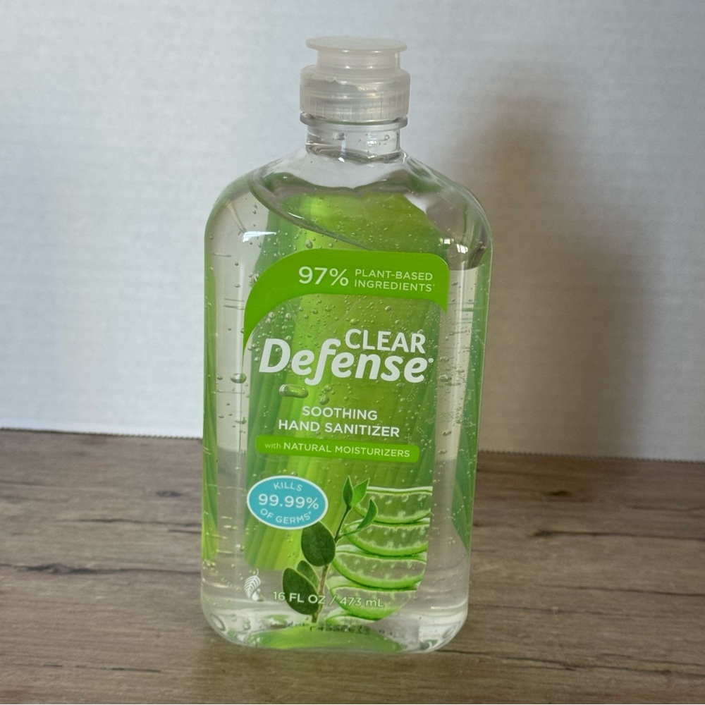 Clear Defense Soothing Hand Sanitizer 16 Fl Oz